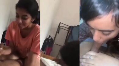Hot College Babe Sweet Blowjob Pussy Drilling