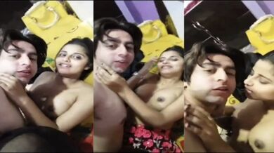 Newly erotic married couple sex MMS video clip