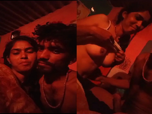 Village wife boob press sucking viral MMS